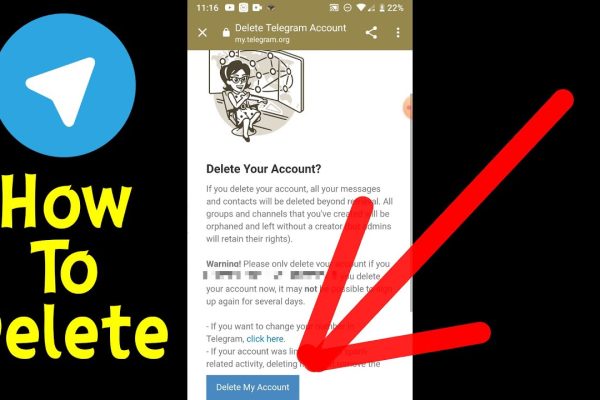 How to Delete Account on Telegram