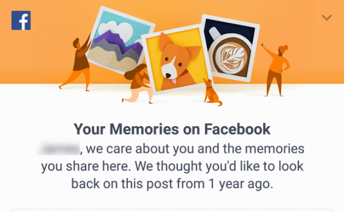 Memories today for me on Facebook years ago- How to find memories