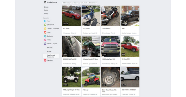 Guide to Buying and Selling Cars on Facebook Marketplace